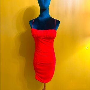 Princess Polly Vibrant Red Mini Dress